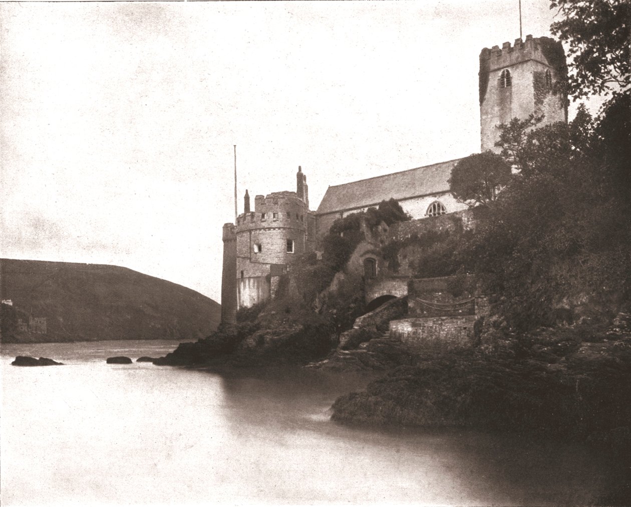 Dartmouth Castle, Devon, 1894. alkotó: Unbekannt