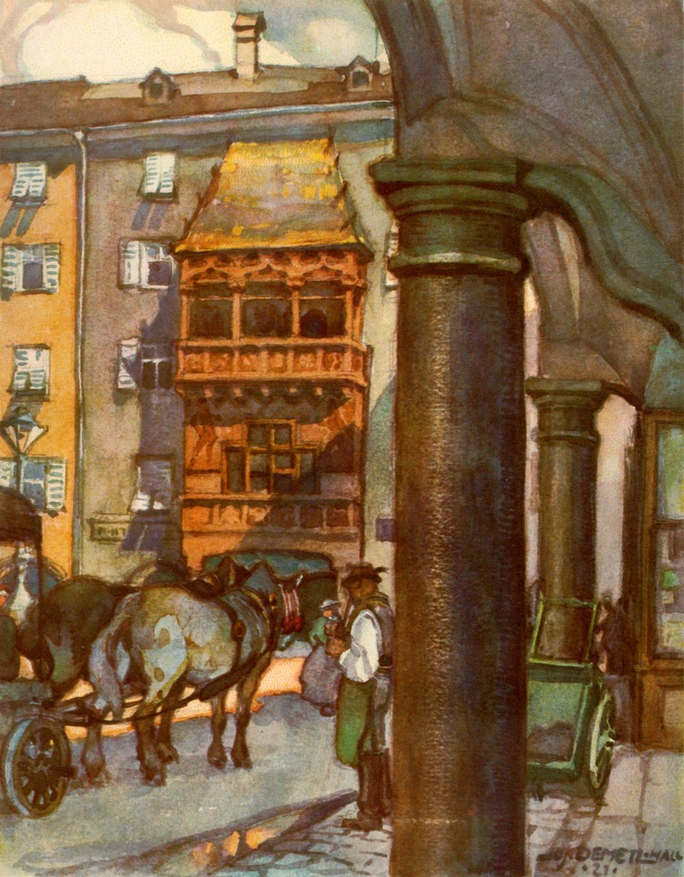 Aranytető, Aranytető, c1929. alkotó: Unbekannt