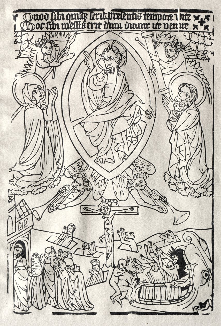 Az utolsó ítélet c. 1430. alkotó: Unbekannt