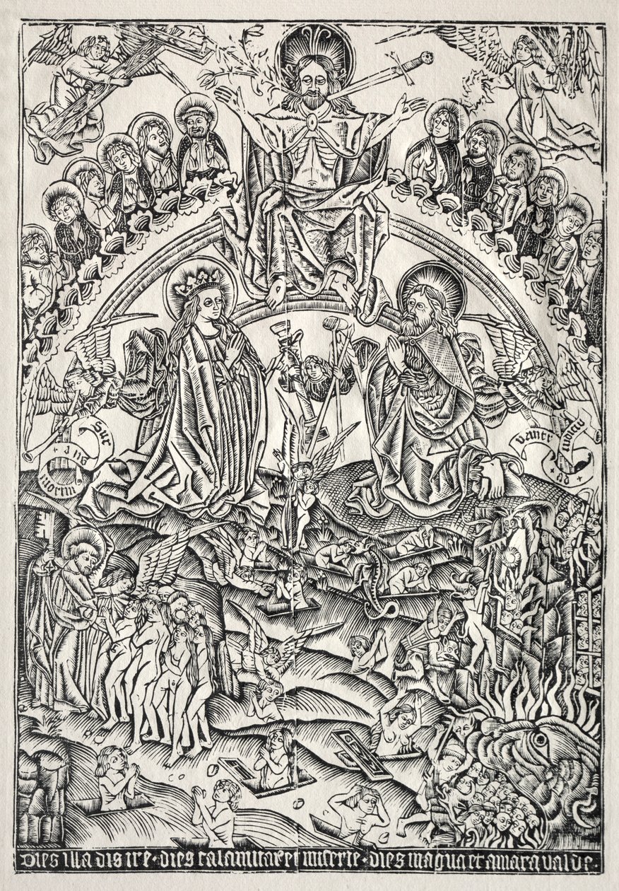 Az utolsó ítélet c. 1490. alkotó: Unbekannt
