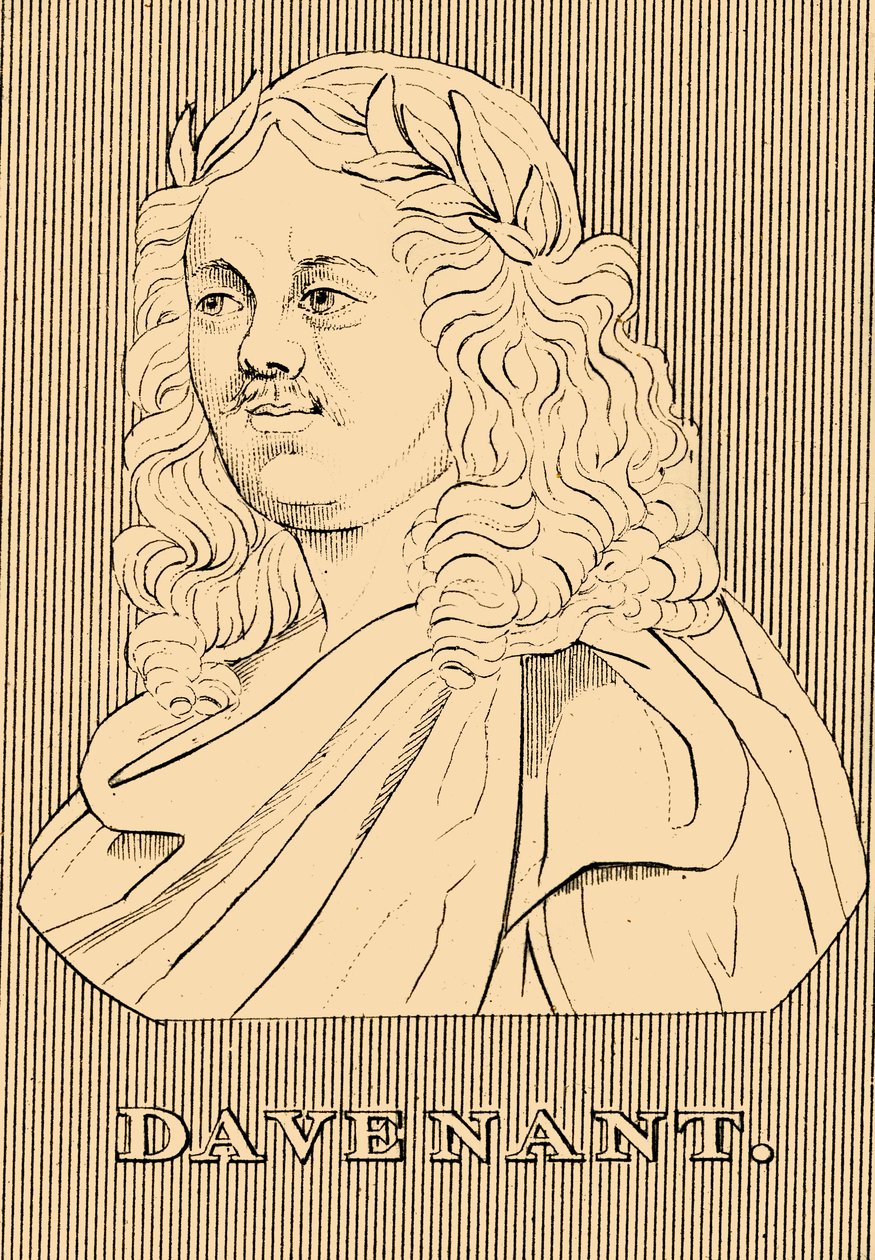 Davenant, 1606-1668, 1830. alkotó: Unbekannt