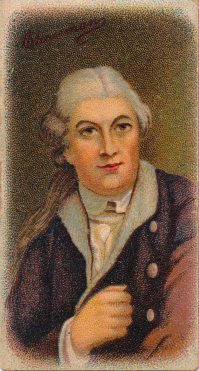 David Garrick 1717-1779 angol színész, drámaíró, színházi menedzser és producer, 1912 alkotó: Unbekannt