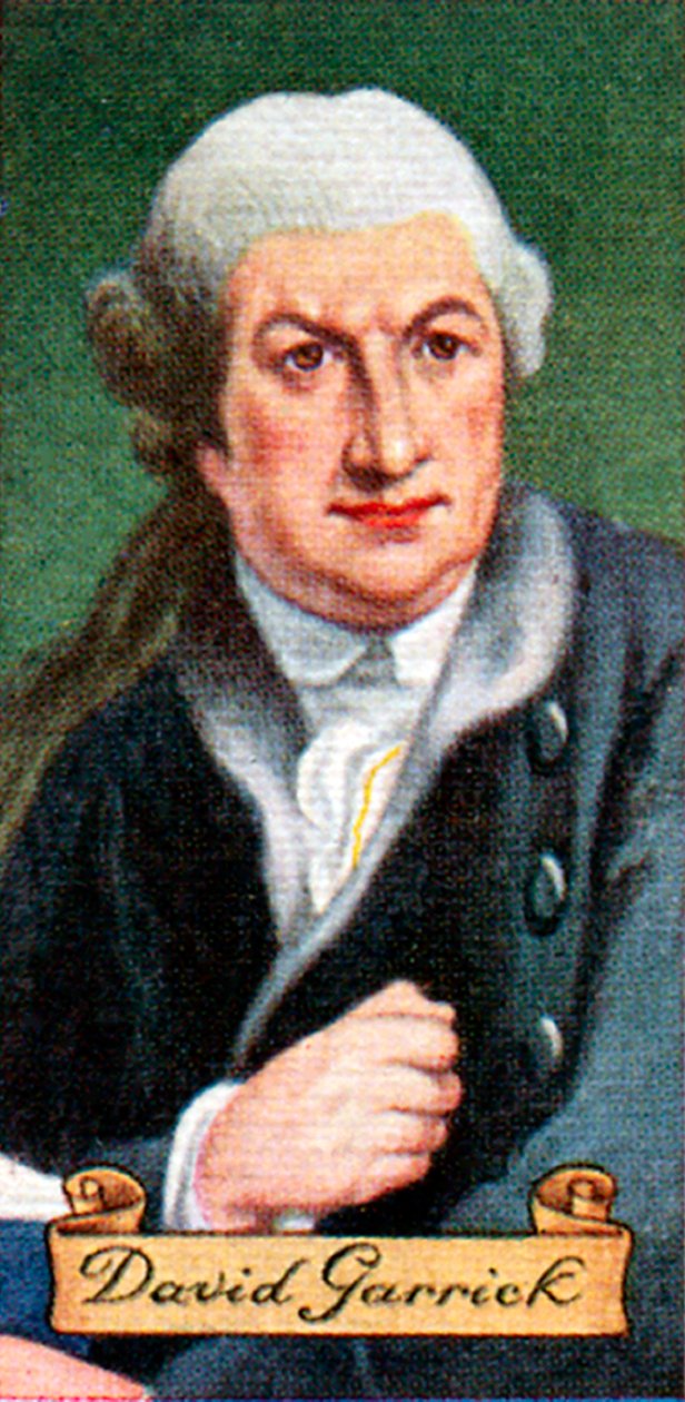 David Garrick, egy sor cigarettakártyából, 1935 alkotó: Unbekannt