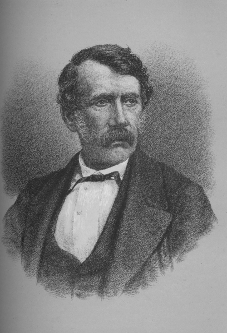 David Livingstone, skót misszionárius és Afrika-kutató, 1860-as évek 1883 alkotó: Unbekannt