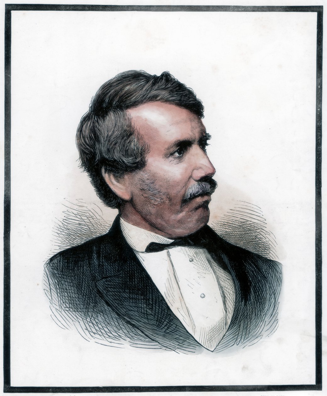 David Livingstone skót misszionárius és afrikai felfedező, 1874 alkotó: Unbekannt