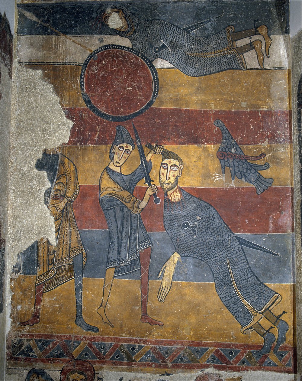 Dávid és Góliát Santa Maria de Taüllből alkotó: Unbekannt