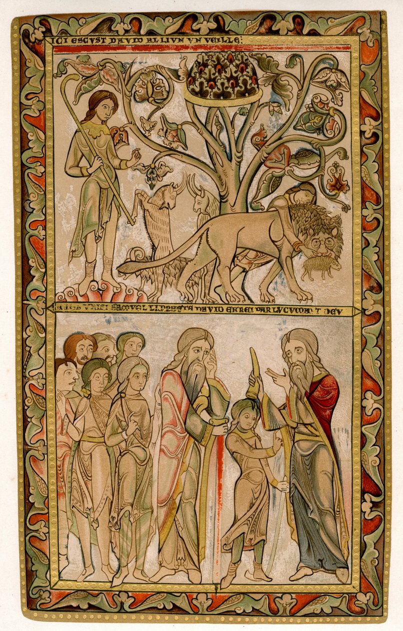 Dávid és Sámuel, 1121-1161 alkotó: Unbekannt