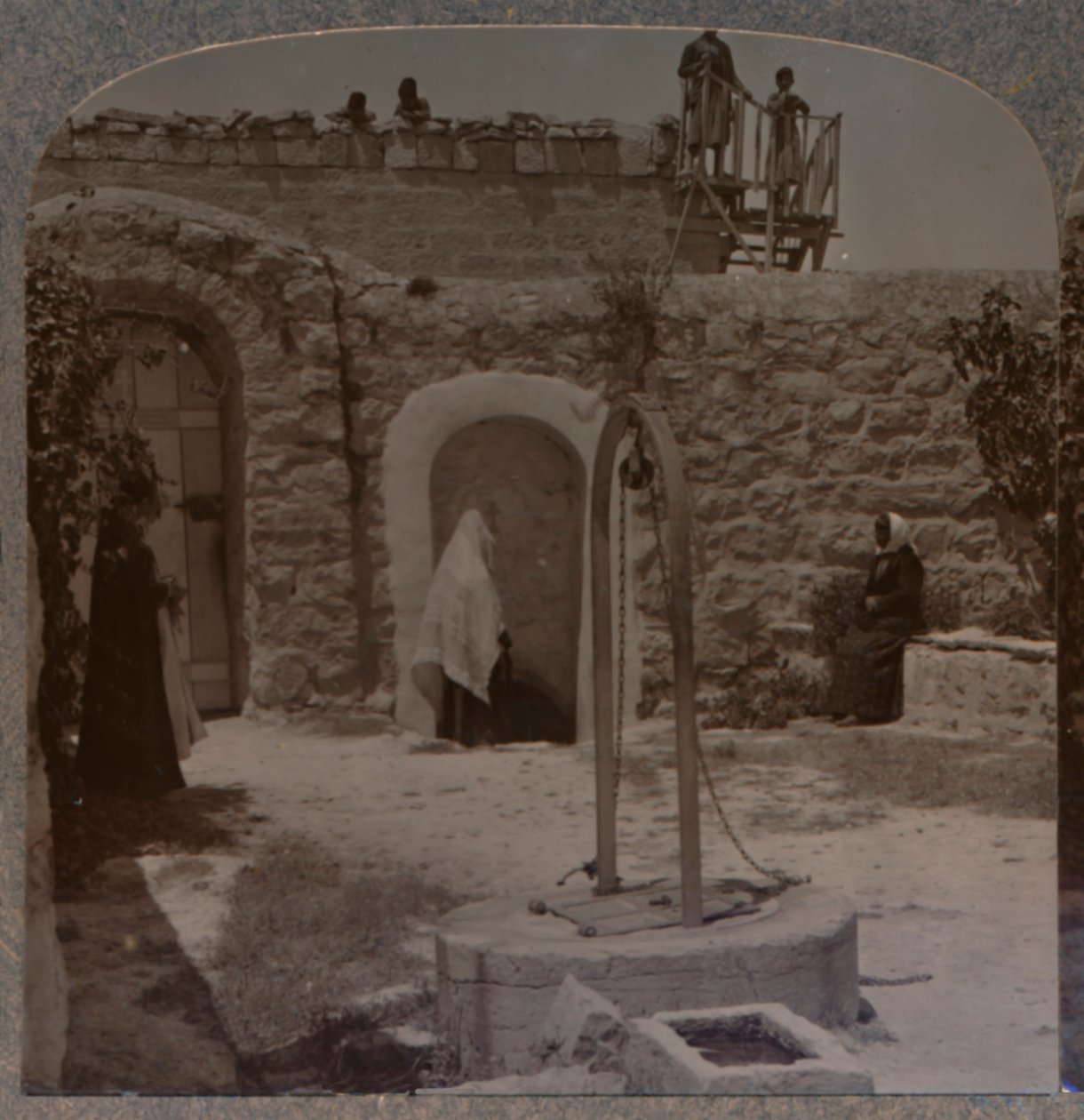 Dávid-kút Betlehem külvárosában, 1900 alkotó: Unbekannt