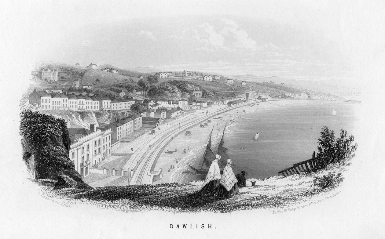 Dawlish, Devon, 1860 alkotó: Unbekannt