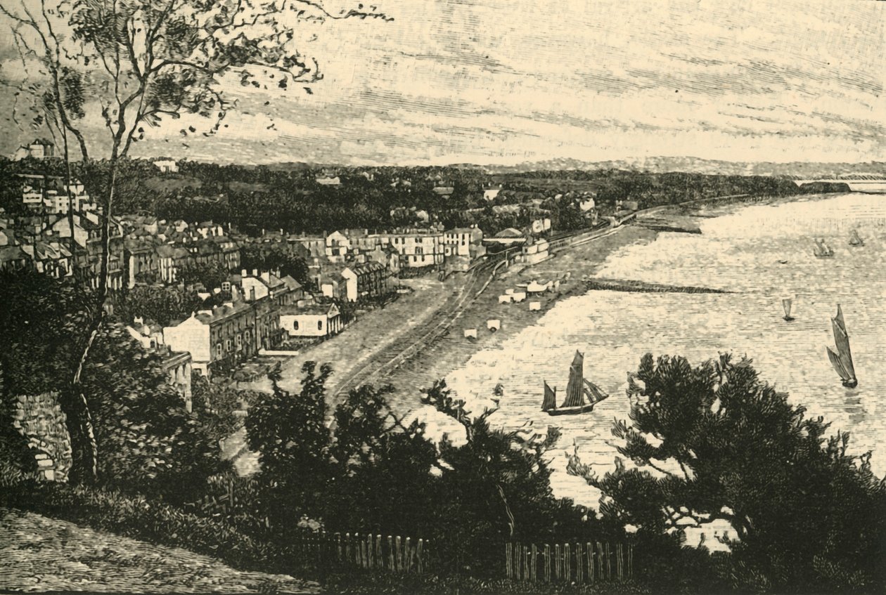 Dawlish, a Lea Mountból, 1898. alkotó: Unbekannt