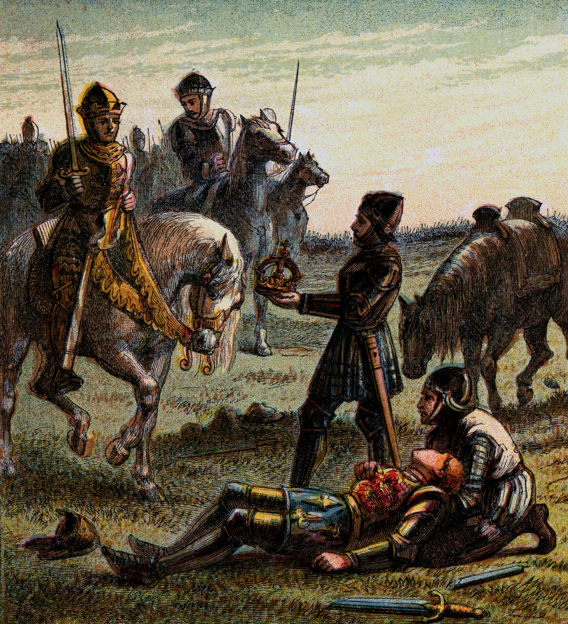 Harmadik Richárd halála, 1485, 1850 körül alkotó: Unbekannt