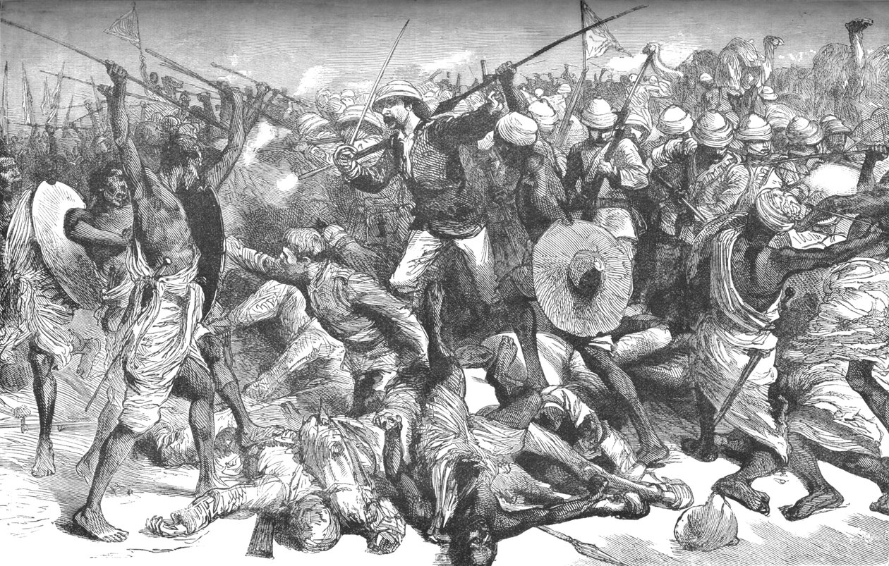 Burnaby ezredes halála, 1885 alkotó: Unbekannt