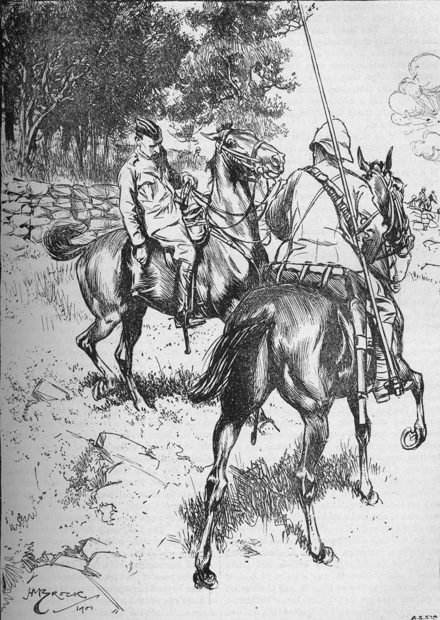 Symons tábornok halála a Talana Hill-i csatában, második búr háború, 1899 1906 alkotó: Unbekannt
