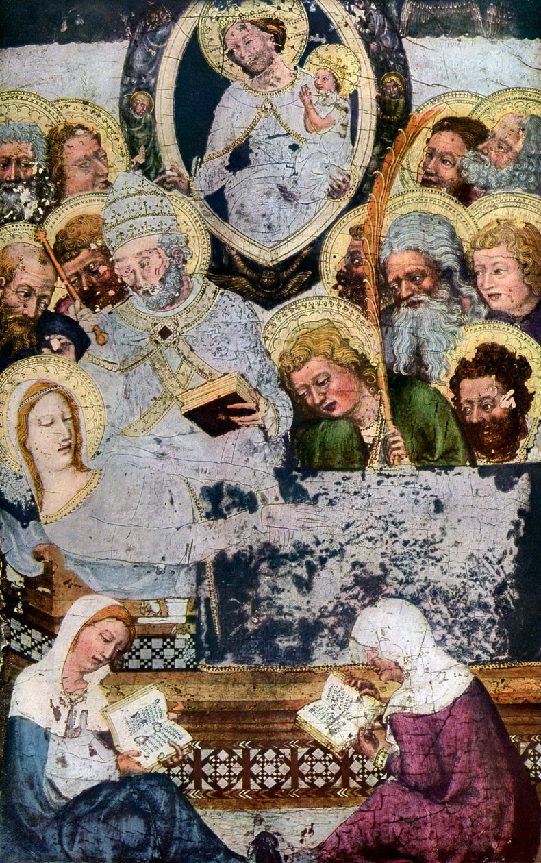 Szűz Mária halála, c1360 1955 alkotó: Unbekannt