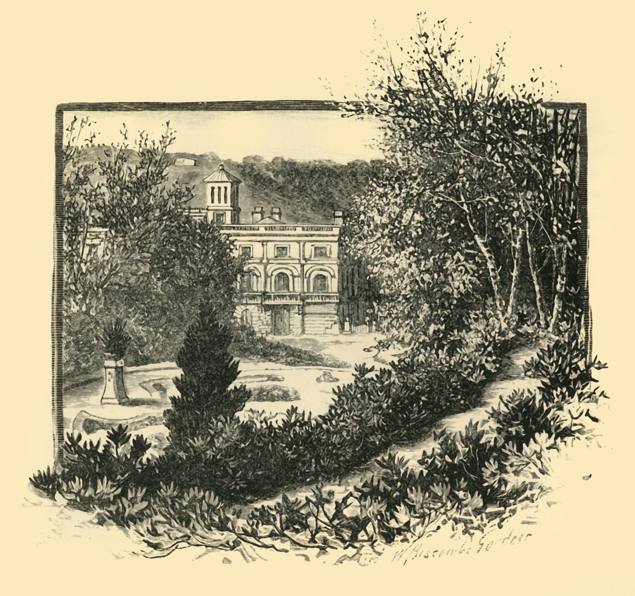 Deepdene, 1898. alkotó: Unbekannt