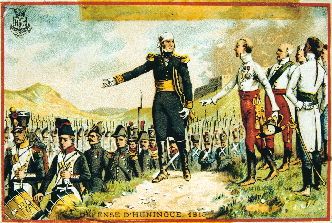 Huningue védelme, 1815, XIX alkotó: Unbekannt