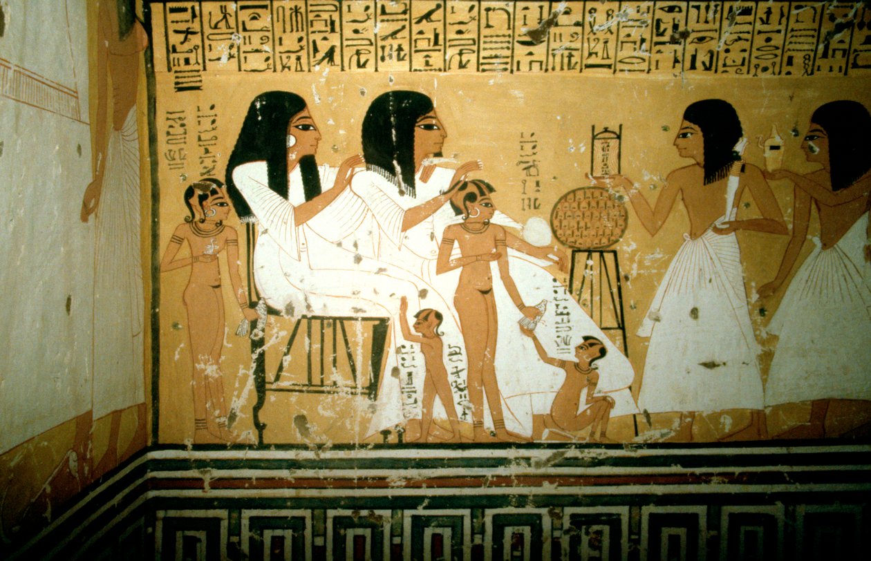 Deir el-Medineh, Luxor, Théba, Egyiptom, XX. század alkotó: Unbekannt