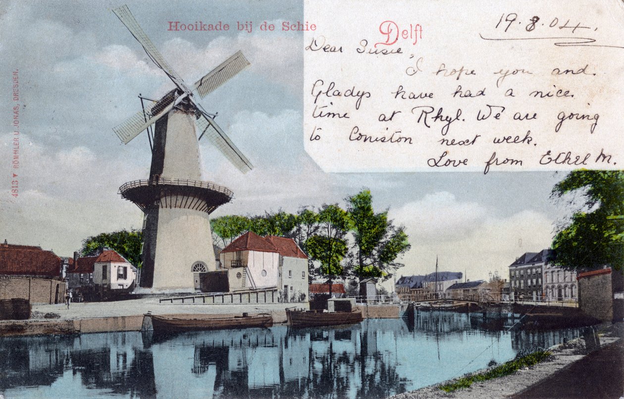 Delft, Hollandia, 1904 alkotó: Unbekannt
