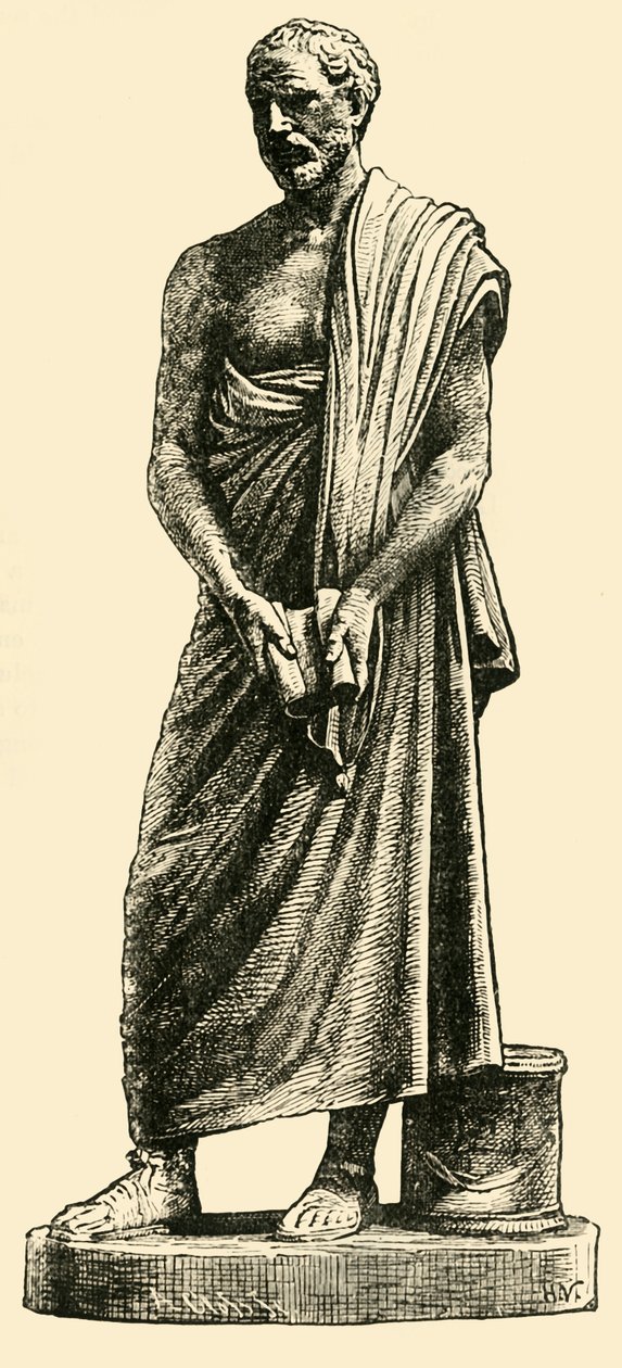 Démoszthenész, 1890. alkotó: Unbekannt