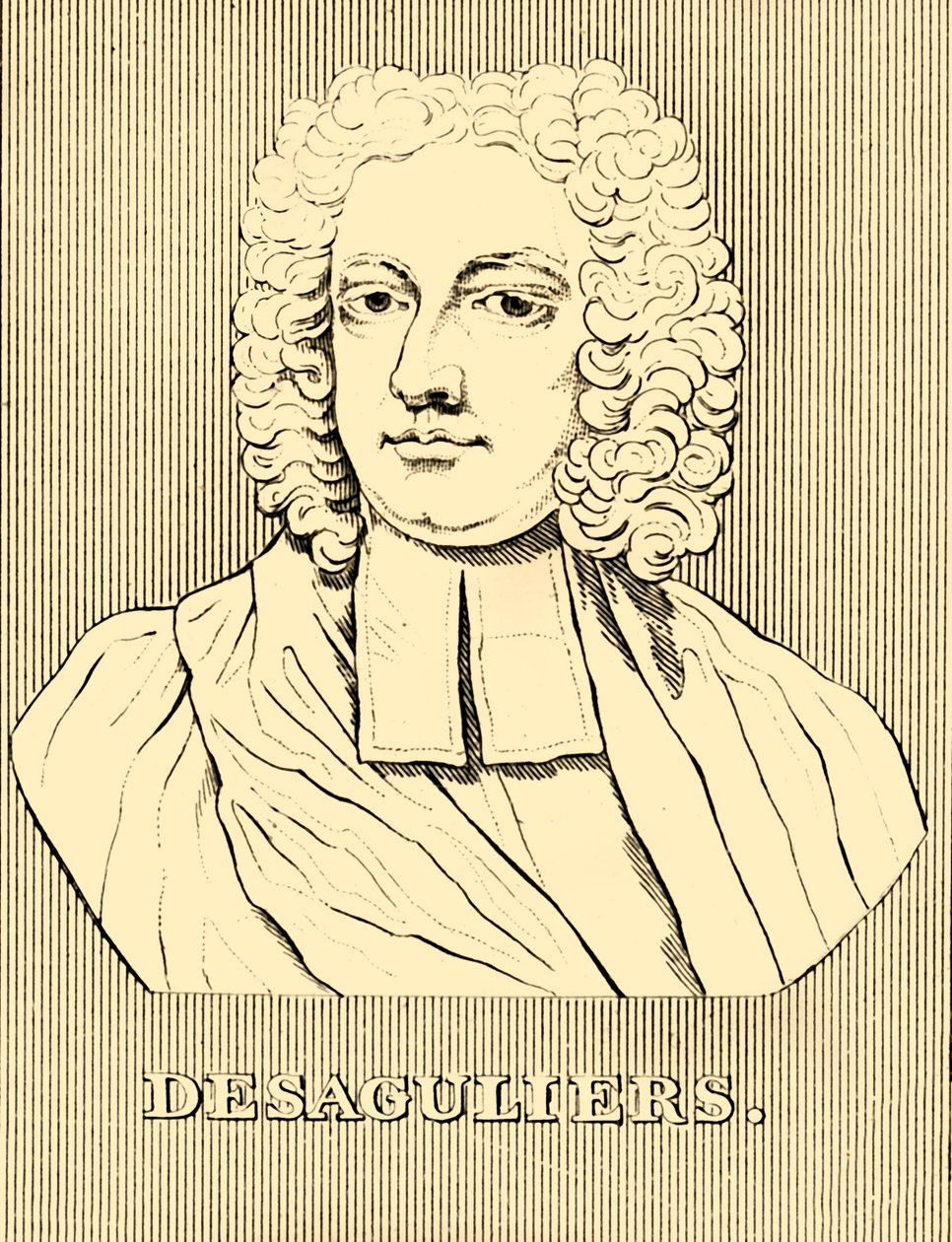 Desaguliers, 1683-1744, 1830. alkotó: Unbekannt