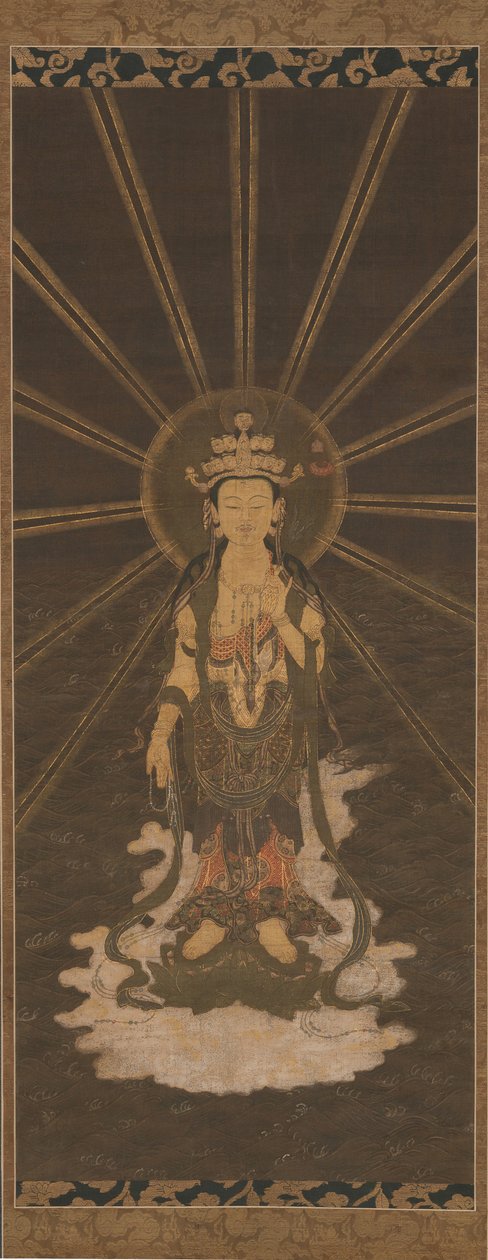 Tizenegyfejű Kannon származása, 16. század közepe-vége. alkotó: Unbekannt