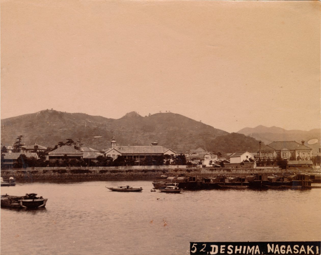 Deshima, Nagaszaki, 1890-1900 alkotó: Unbekannt