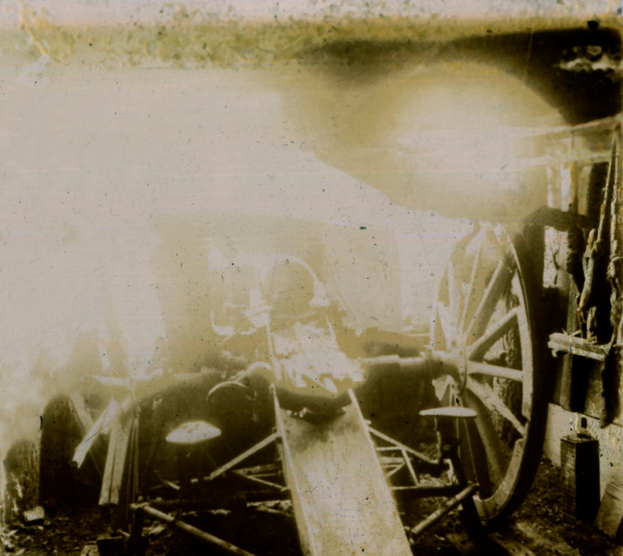 Megsemmisült 75, automata légelhárító ágyú, c1914-c1918 alkotó: Unbekannt