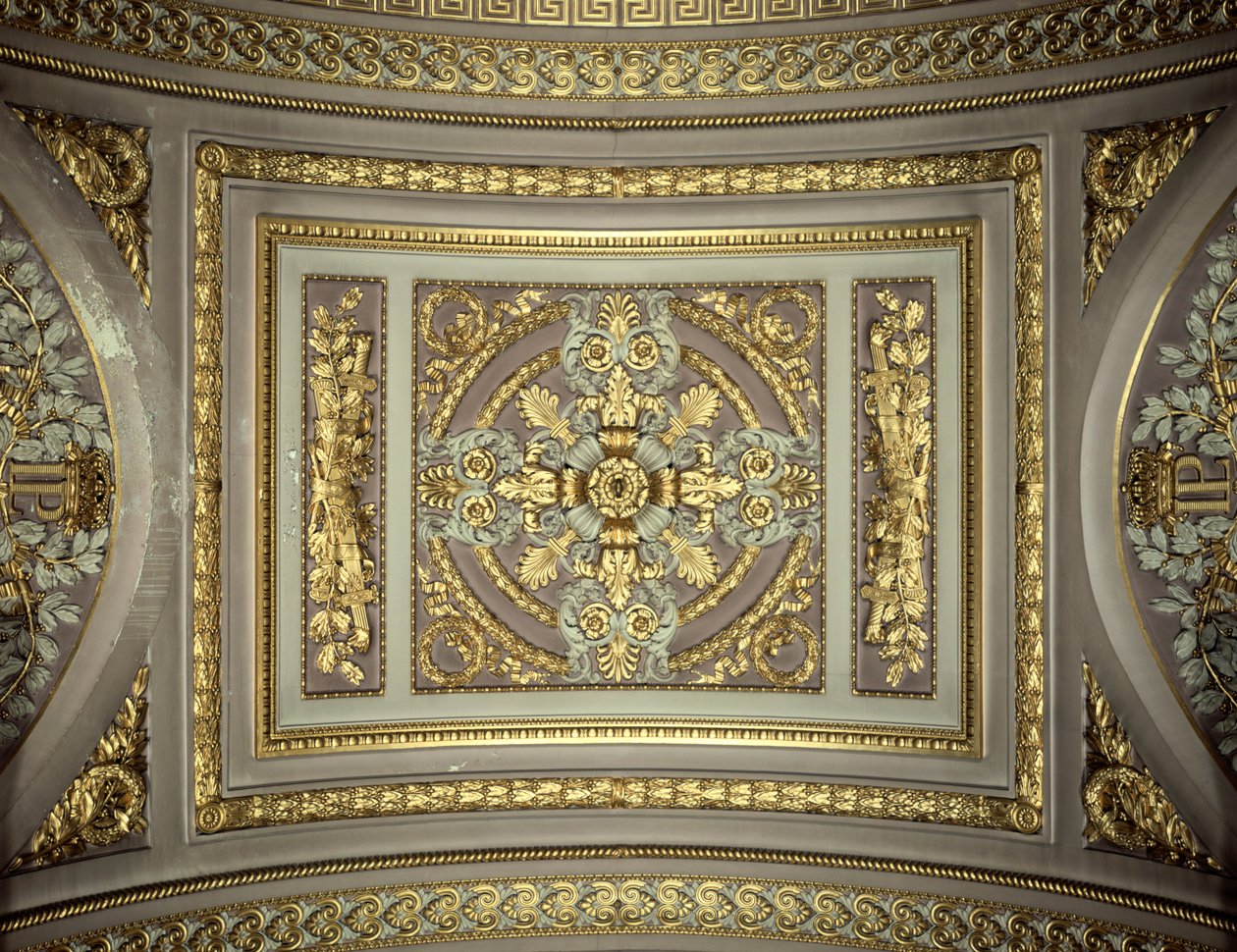 Részlet egy kupoláról, Galerie des Batailles Csaták Galériája, Chateau de Versailles, Franciaország alkotó: Unbekannt