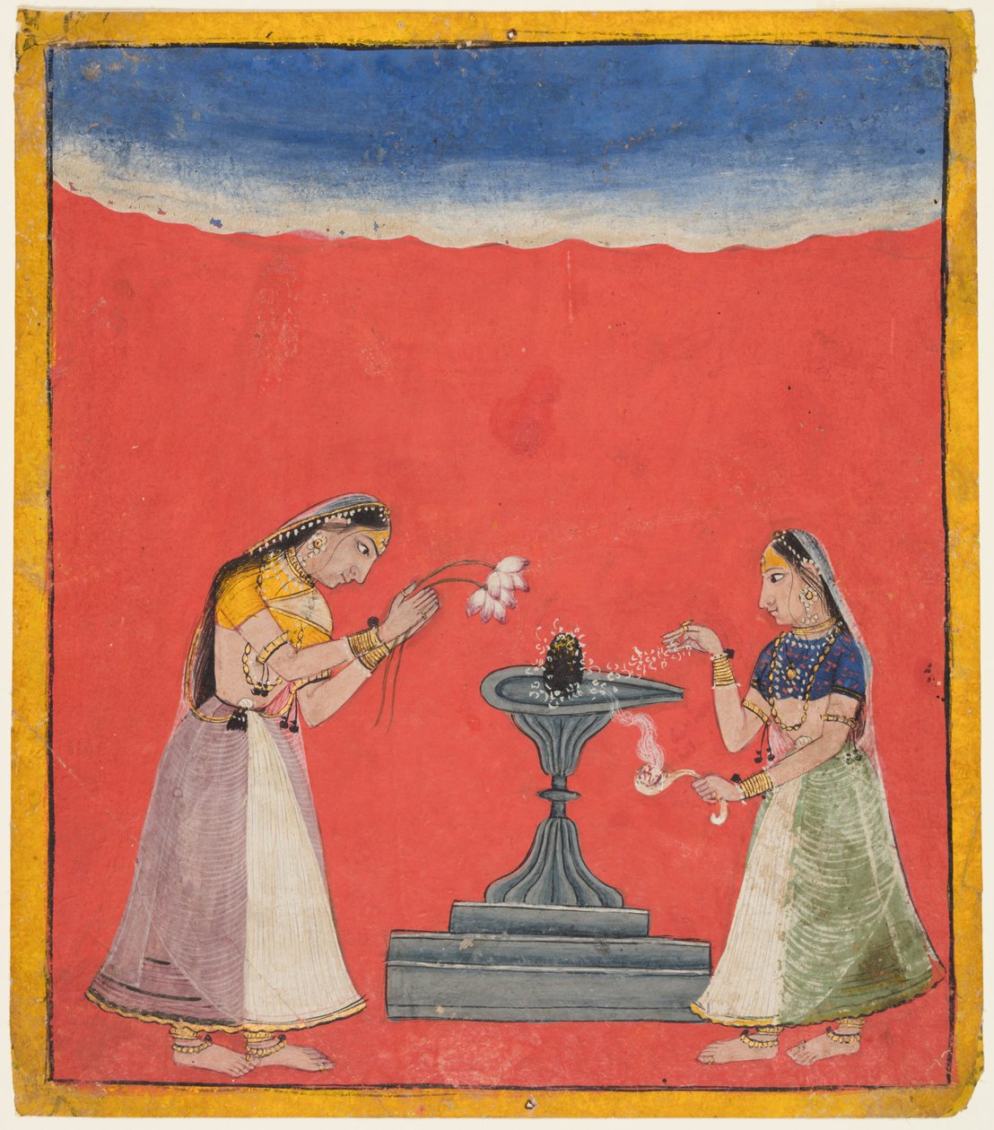 Devagandhari Ragini, Hindola, S. 1700. alkotó: Unbekannt