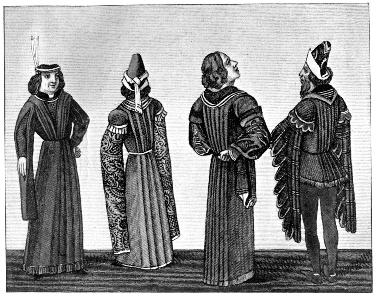 A hüvely fejlődése, 15. század, 1910 alkotó: Unbekannt