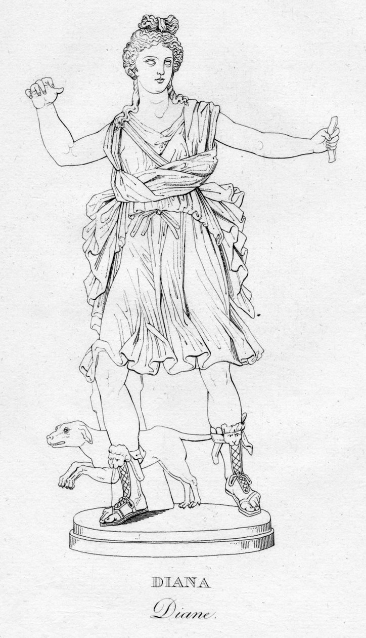 Diana Diane, 1850 alkotó: Unbekannt