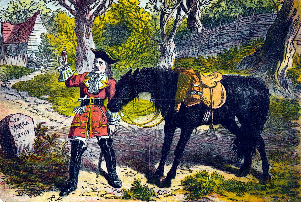 Dick Turpin 1706-1739, angol rabló és országúti ember, XIX. alkotó: Unbekannt