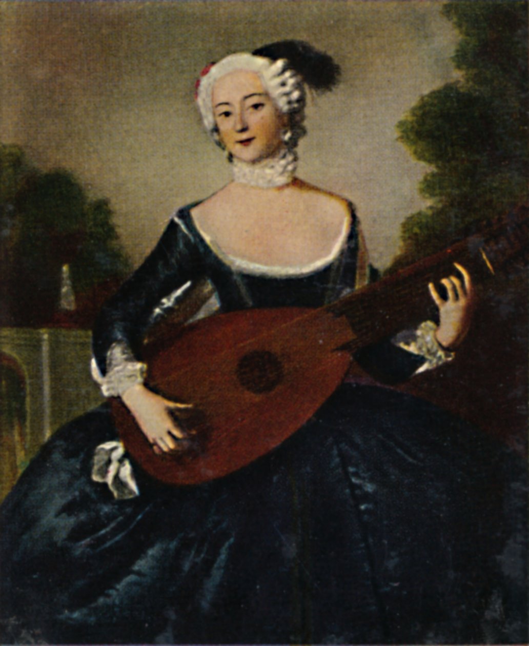 A kedvenc testvére, Friedr. D. Gr. 1709-1758. - Pesne festménye, 1934. alkotó: Unbekannt