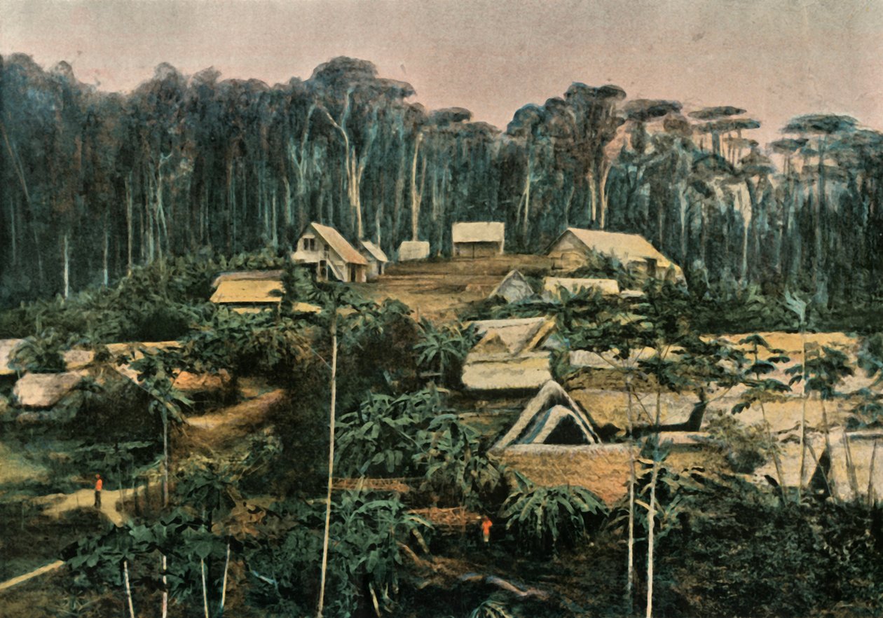 Hála Istennek. Aranykeresők kantonja, Merci Dieu, aranybánya, 1900. alkotó: Unbekannt