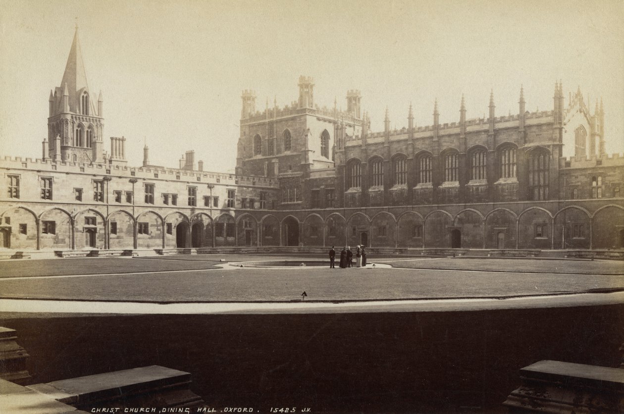 Ebédlő, Christ Church College, Oxford, Oxfordshire, 19. század vége vagy 20. század eleje alkotó: Unbekannt
