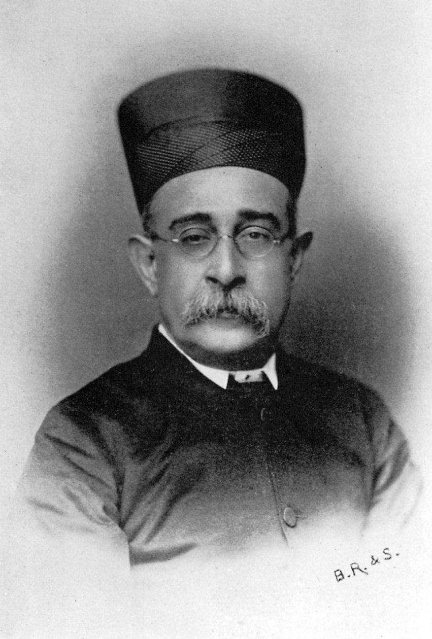 Dinshaw Edulji Wacha, párszi indiai politikus, 1902-1903 alkotó: Unbekannt