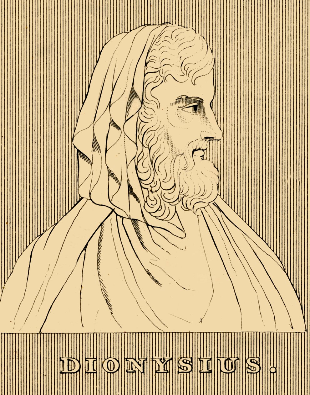 Dionysius, Kr.e. 432-367, 1830. alkotó: Unbekannt