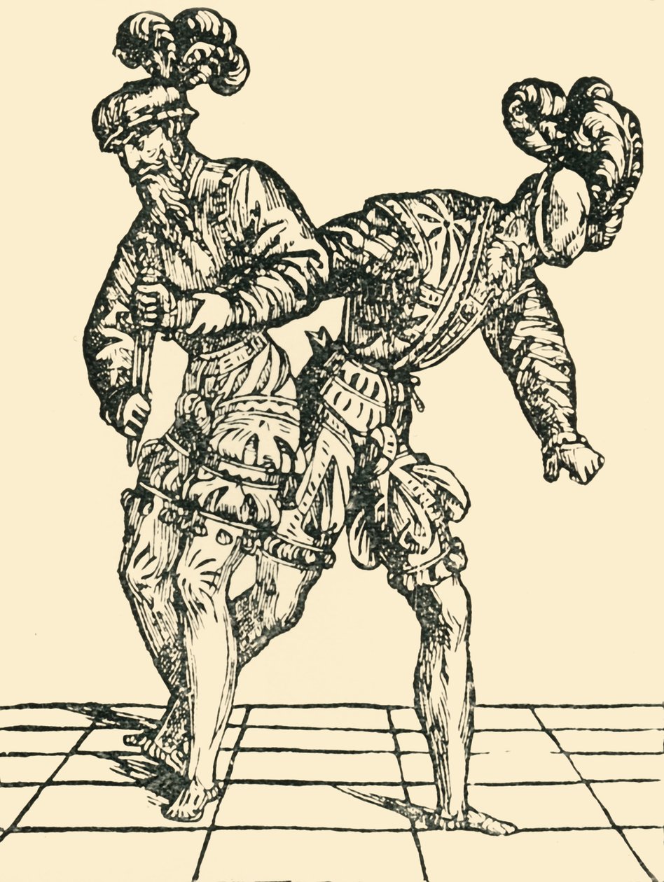 Lefegyverzés a tőr ellen, c1536, 1903. alkotó: Unbekannt