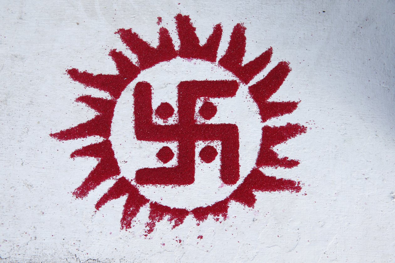 Diwali rangoli. Egyesült Királyság alkotó: Unbekannt