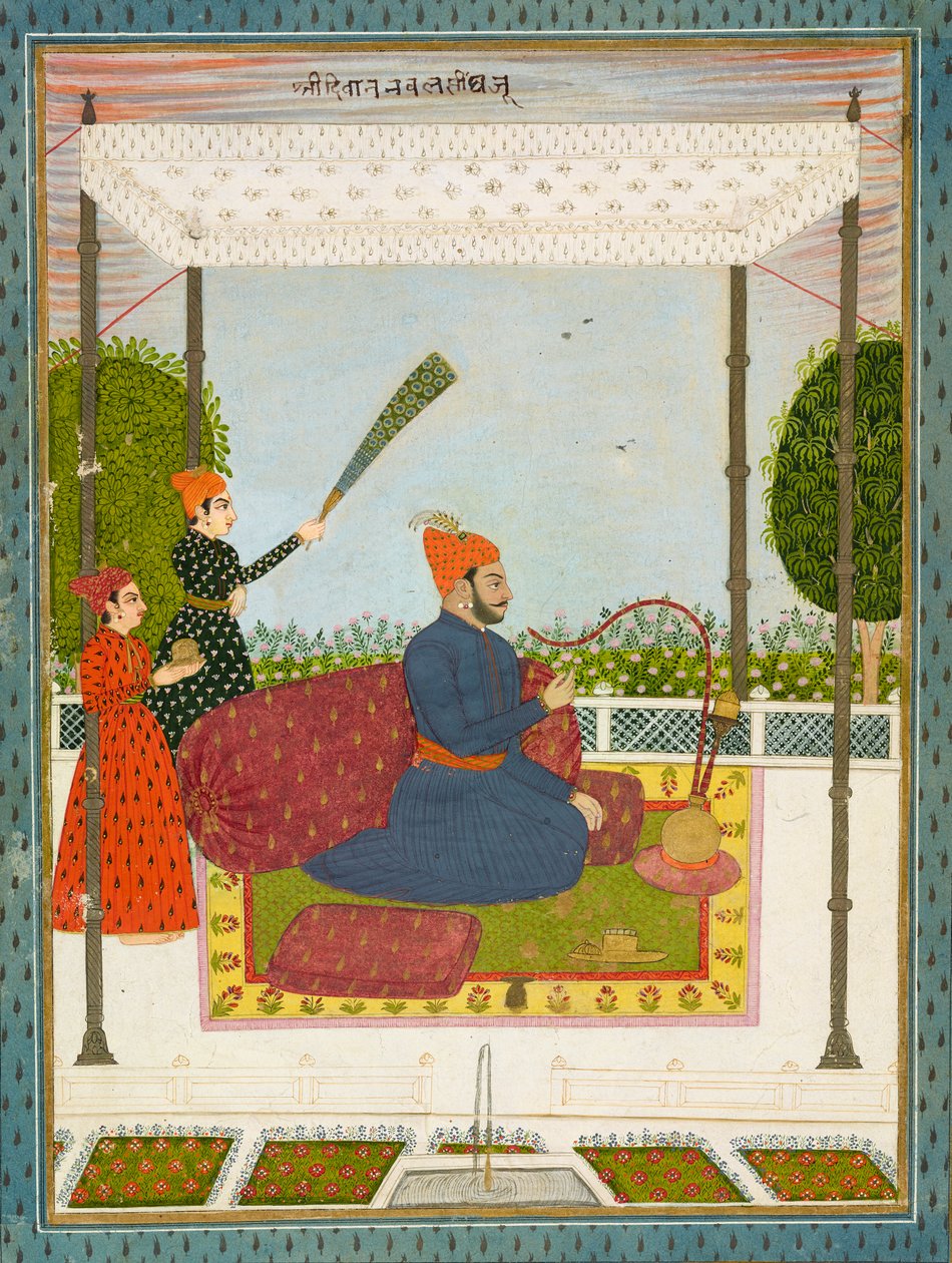 Diwan Nawal Singh, Datia miniszterelnöke, kb. 1750. alkotó: Unbekannt