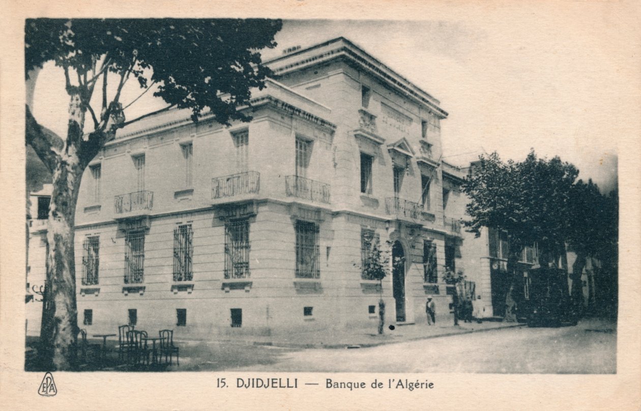 Djidjelli – Algériai Bank, 1940 alkotó: Unbekannt