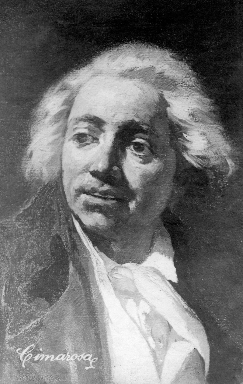 Domenico Cimarosa 1749-1801, olasz zeneszerző, XX alkotó: Unbekannt