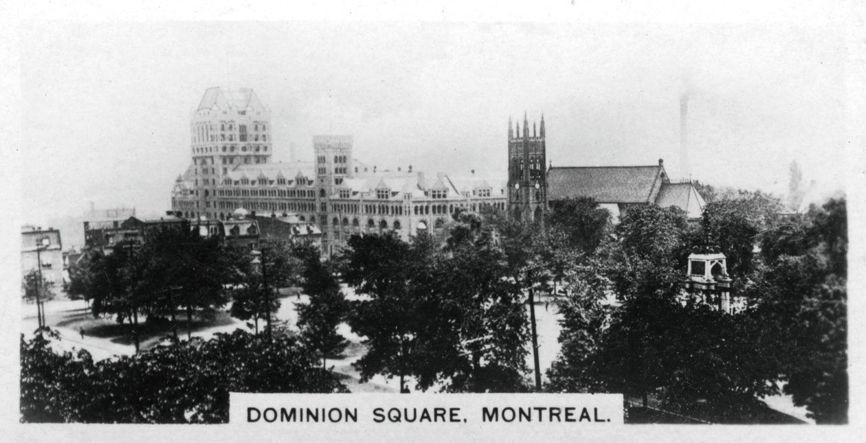 Dominion Square, Montreal, Kanada, 1920-as évek alkotó: Unbekannt