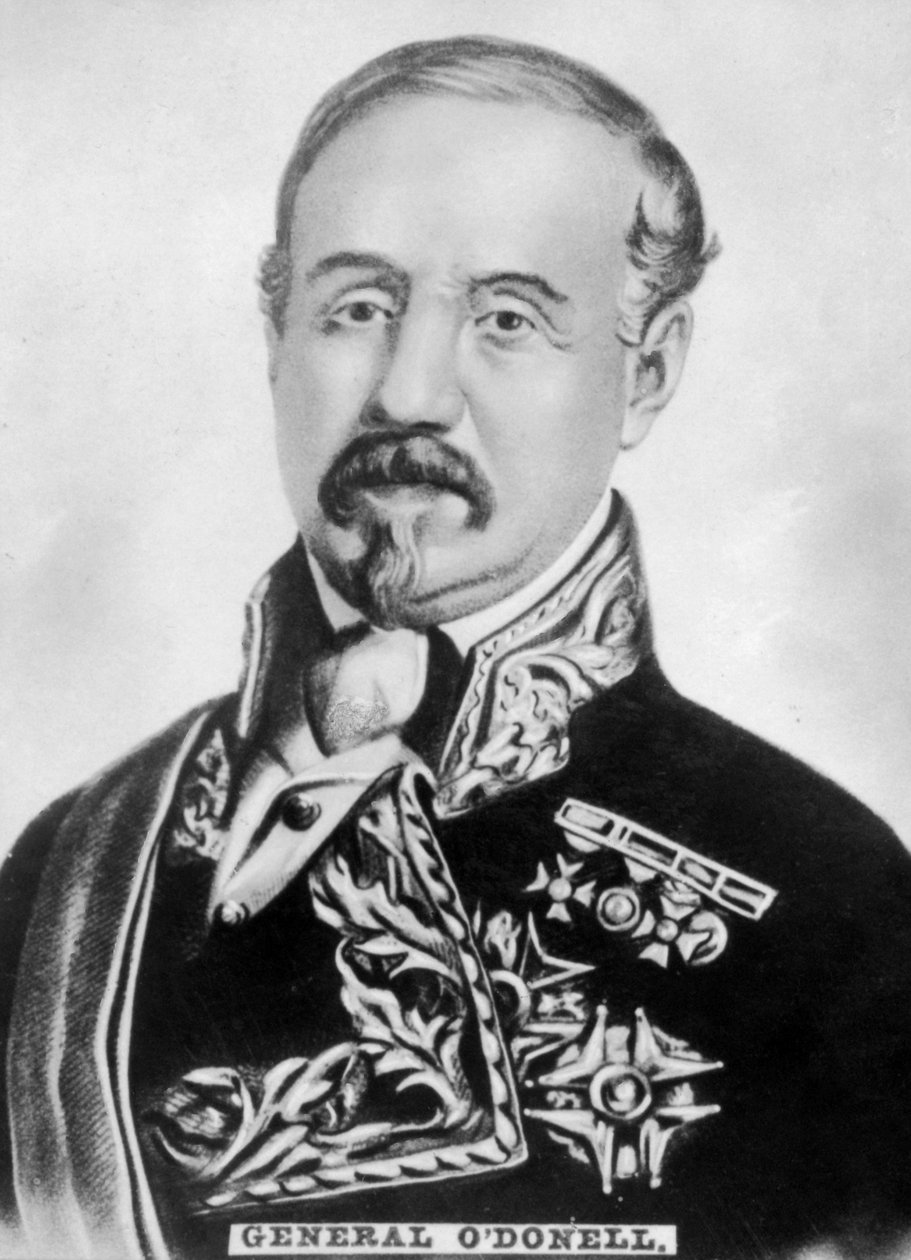 Don Leopoldo ODonnell y Jorris 1809-1867, spanyol tábornok és államférfi, c1910 alkotó: Unbekannt