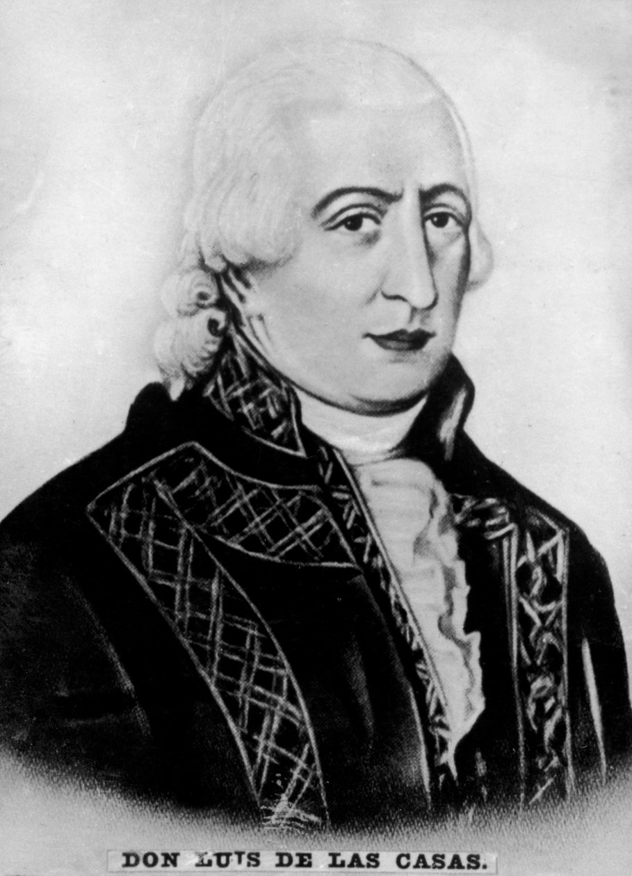 Don Luis de la Casas 1745-1800, Havanna kormányzója és Kuba főkapitánya, 1910 alkotó: Unbekannt