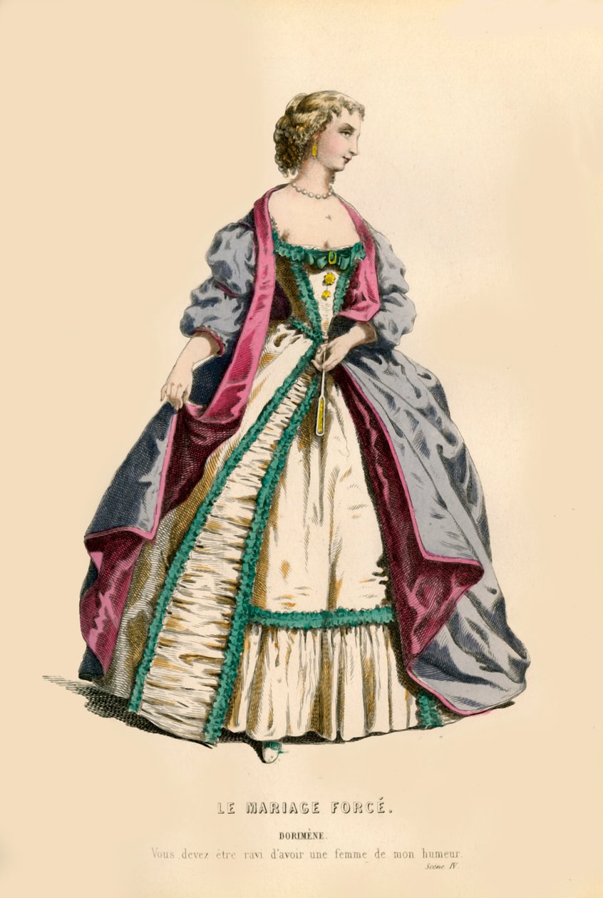 Dorimène, 1868. alkotó: Unbekannt