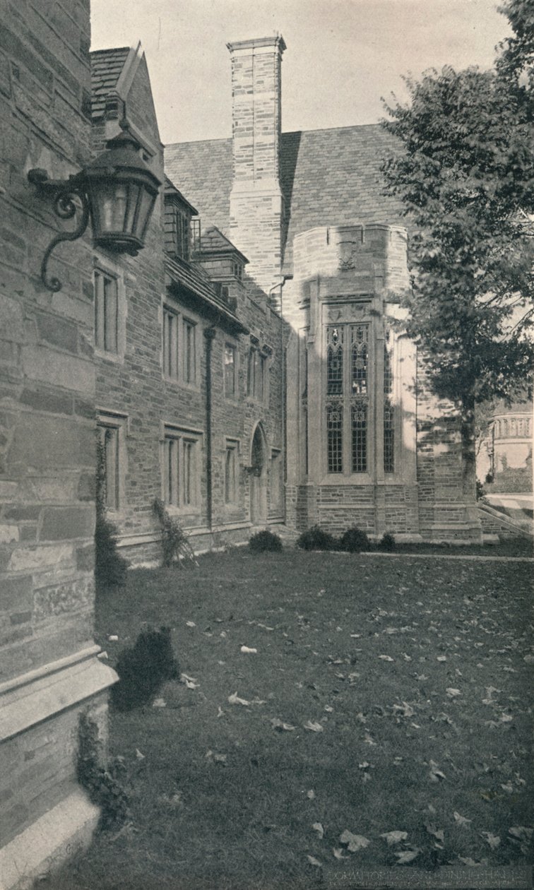Kollégiumok és étkező. Princeton Egyetem, New Jersey, 1922 alkotó: Unbekannt