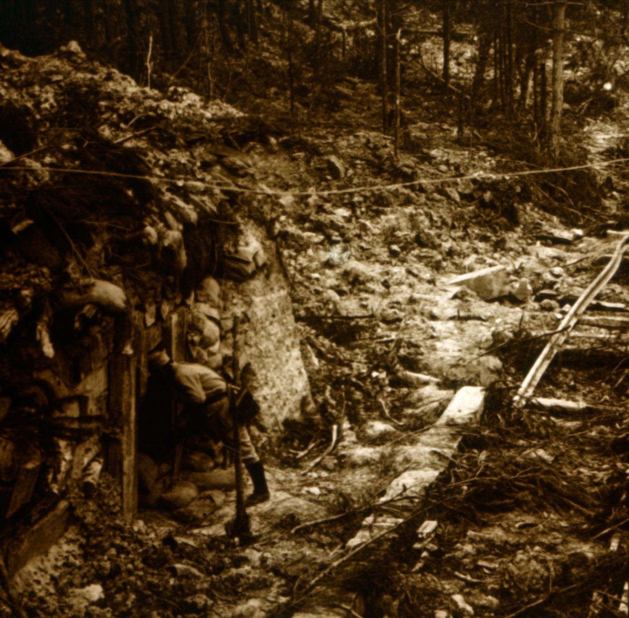 Douaumont, Észak-Franciaország, 1914-1918 között alkotó: Unbekannt
