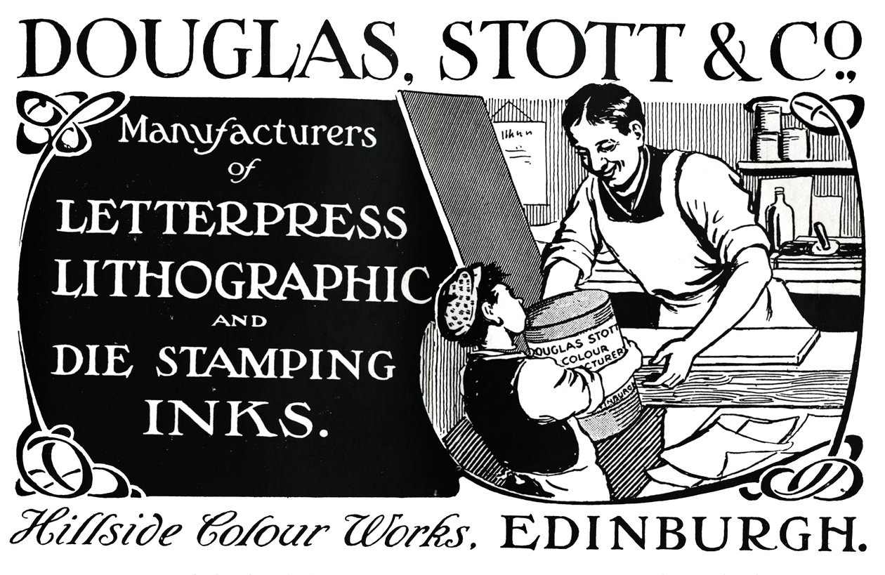 Douglas Stott & Co. hirdetése, 1910 alkotó: Unbekannt