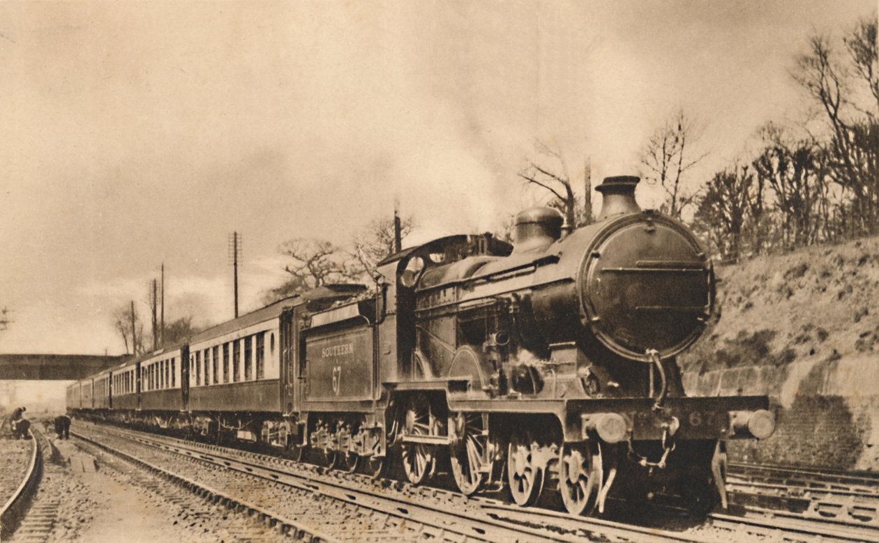 Down Continental Pullman Limited Express, 1920-as évek. alkotó: Unbekannt